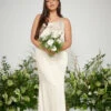 Amelia Maxi Bridesmaid Dress Curve - Matte Champagne -By Knitwear Shop Amelia Maxi Champagne Curve 1343 2