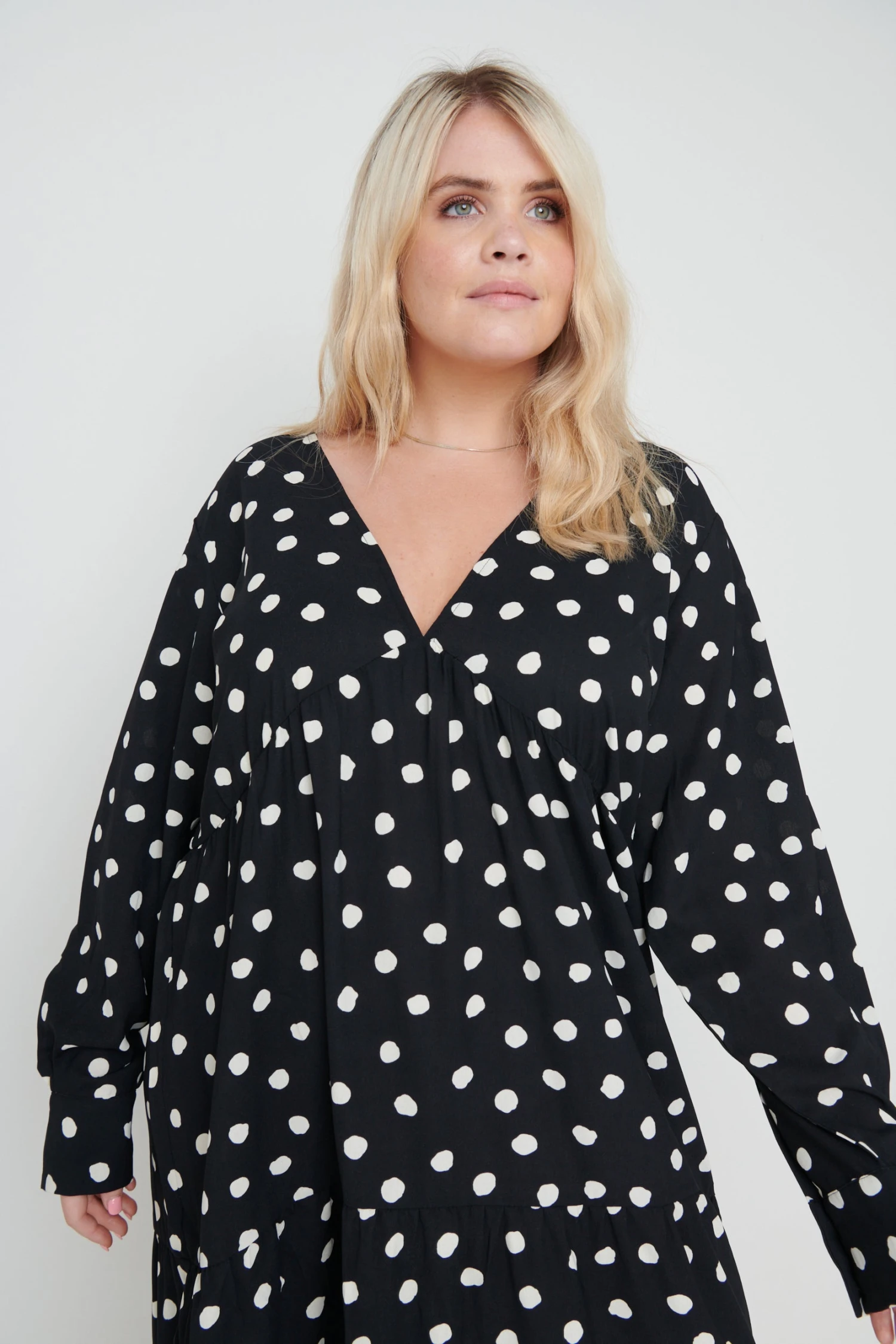 Dotty Day Dress - Black Polka Dot 9 Dotty Day Dress - Black Polka Dot - Image 7