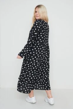 Dotty Day Dress - Black Polka Dot 19 Dotty Day Dress - Black Polka Dot -By Knitwear Shop Dotty Day Dress Black 4159