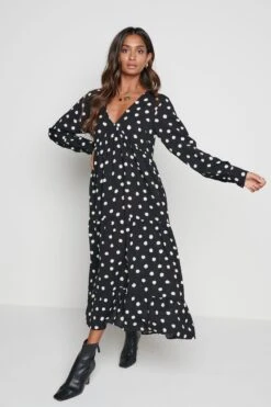 Dotty Day Dress - Black Polka Dot 13 Dotty Day Dress - Black Polka Dot -By Knitwear Shop Dotty black 2248