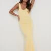 Eliza A-Line Dress - Lemon -By Knitwear Shop Eliza ALine Dress Lemon 1001