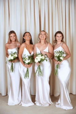 Amelia Maxi Dress - Matte Oyster -By Knitwear Shop IMG 7007