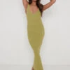 Lara Ribbed Midaxi Dress - Olive -By Knitwear Shop Lara Midaxi Olive 2497 ccc6eb49 6469 4dfb 92ab 81de9ec337f5