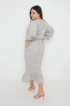 Lucille Midaxi Dress- Floral 11 Lucille Midaxi Dress- Floral -By Knitwear Shop Lucille floral dress 3862