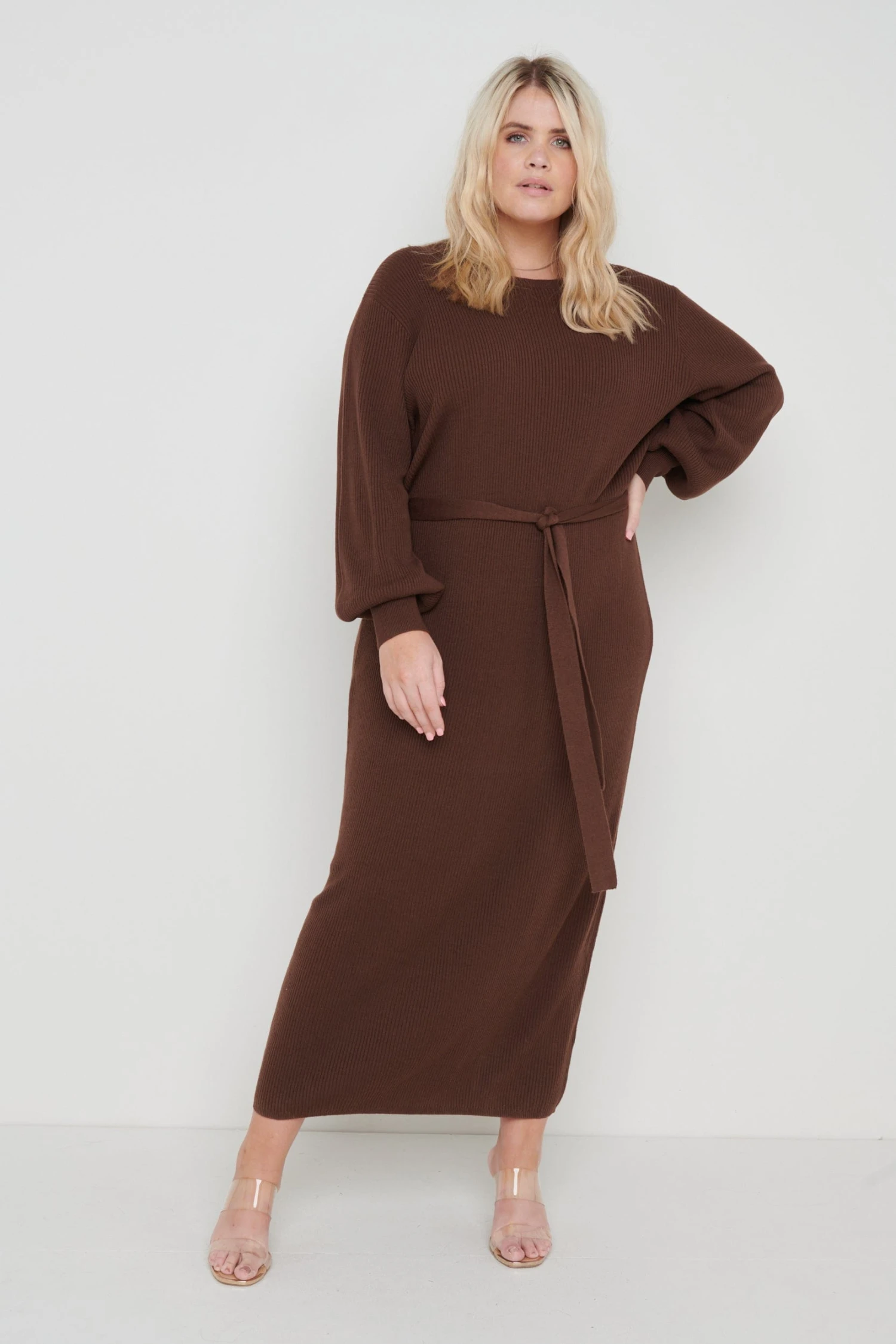 Mae Crew Neck Knit Dress - Forest Gateau 7 Mae Crew Neck Knit Dress - Forest Gateau - Image 5