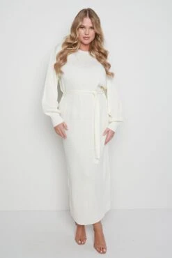 Mae Crew Neck Knit Dress - Cream 14 Mae Crew Neck Knit Dress - Cream -By Knitwear Shop Mae dress cream 3646 96cc21b9 da23 41cb 8480 6d7f6b6b90bb