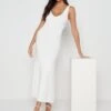 MONA A-LINE KNIT DRESS -By Knitwear Shop Mona dress white 2843