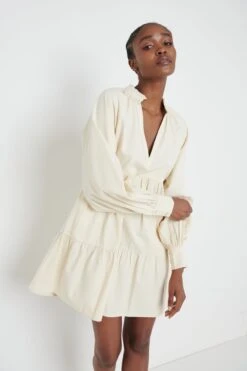 Petunia Mini Dress - Sand